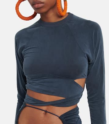 Cropped-Top Le T-Shirt Espelho | Jacquemus