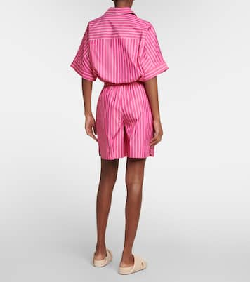Leisure - Shorts Vezzo in cotone a righe | Max Mara