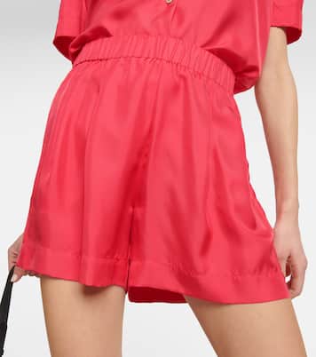 Shorts Zurich aus Seiden-Twill | Asceno