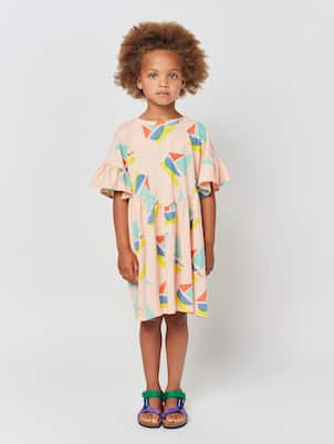 Printed cotton dress | Bobo Choses