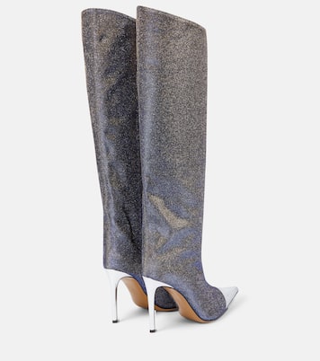 Stivali al ginocchio metallizzati | Alexandre Vauthier