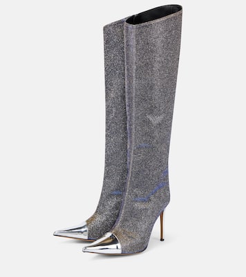 Stivali al ginocchio metallizzati | Alexandre Vauthier