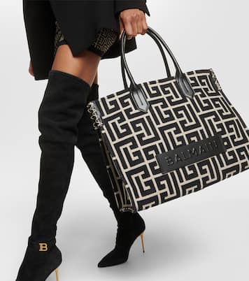 B-Army 42 jacquard tote bag | Balmain