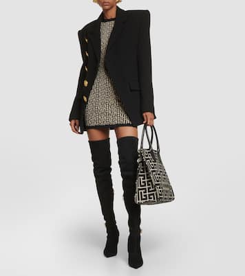 B-Army 42 jacquard tote bag | Balmain