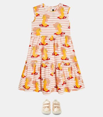 Robe imprimée en coton | Mini Rodini