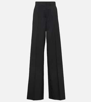 Pantalon ample Mendoza en laine vierge | Max Mara