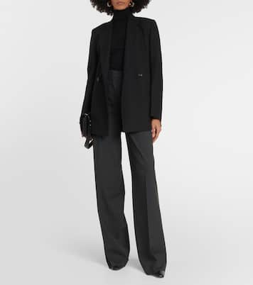 Pantalon ample Mendoza en laine vierge | Max Mara