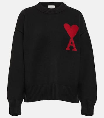 Ami De Cœur virgin wool sweater | Ami Paris
