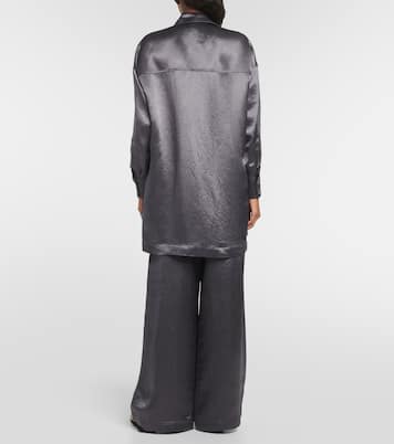 Leisure - Camicia Bacio in raso | Max Mara