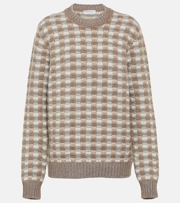 Pull Chez en cachemire à carreaux | Gabriela Hearst