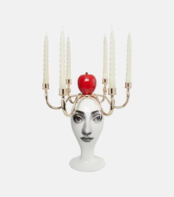 Sul Tardi candle holder with scented candles | Fornasetti