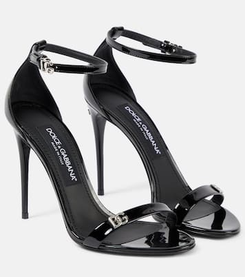 Sandales en cuir verni | Dolce&Gabbana