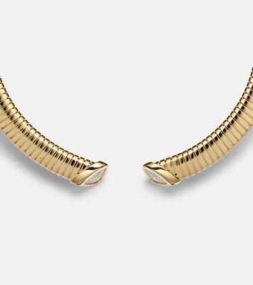 Collier Trisola en or 18 ct et diamants | Marina B