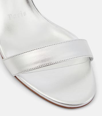 Sandalen Choca Girl 70 aus Metallic-Leder | Christian Louboutin