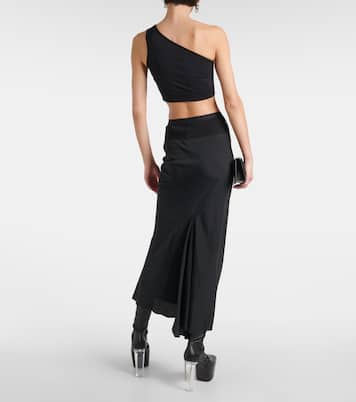 Falda midi de jersey | Rick Owens