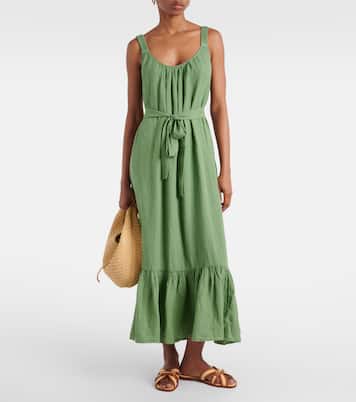 Maxikleid aus Leinen | Velvet