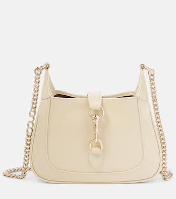 Schultertasche Gucci Jackie Notte Mini aus Lackleder | Gucci