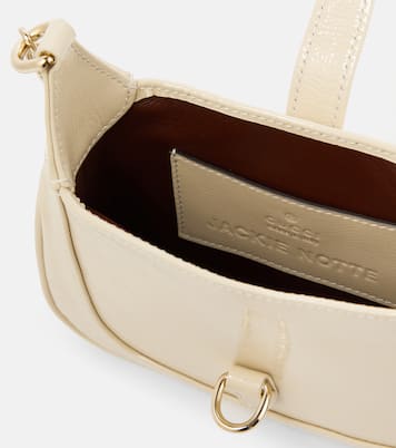 Schultertasche Gucci Jackie Notte Mini aus Lackleder | Gucci
