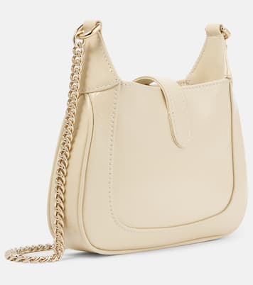 Schultertasche Gucci Jackie Notte Mini aus Lackleder | Gucci