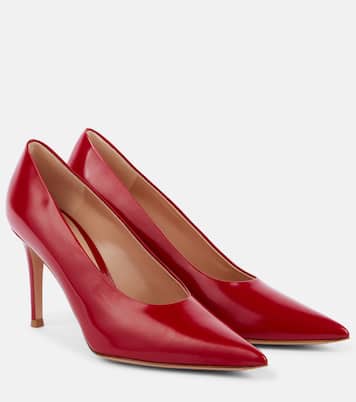 Escarpins Robbie 85 en cuir verni | Gianvito Rossi