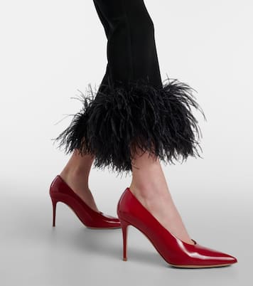 Escarpins Robbie 85 en cuir verni | Gianvito Rossi