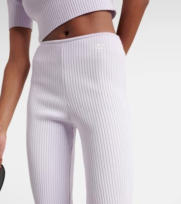 Pantaloni flared Reedition a coste | Courrèges