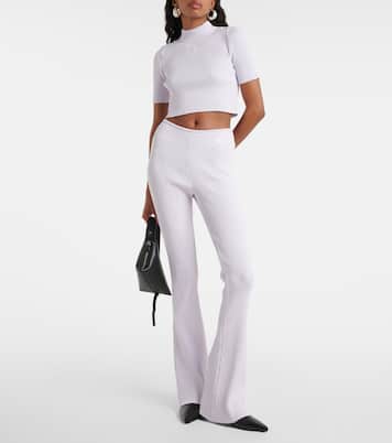 Pantaloni flared Reedition a coste | Courrèges