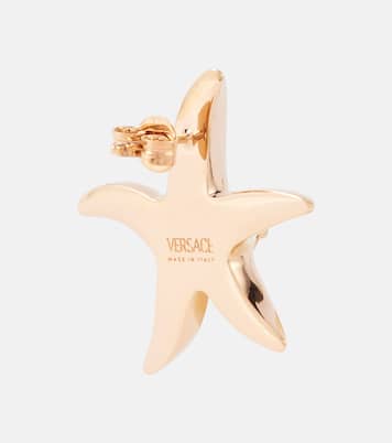 Barocco Sea logo earrings | Versace