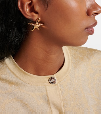 Barocco Sea logo earrings | Versace