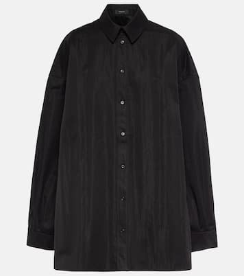 Camicia oversize in drill | Wardrobe.NYC