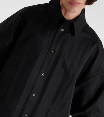 Camicia oversize in drill | Wardrobe.NYC
