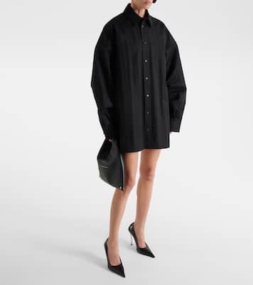 Camicia oversize in drill | Wardrobe.NYC