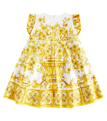 Abito in cotone con stampa | Dolce&Gabbana Kids