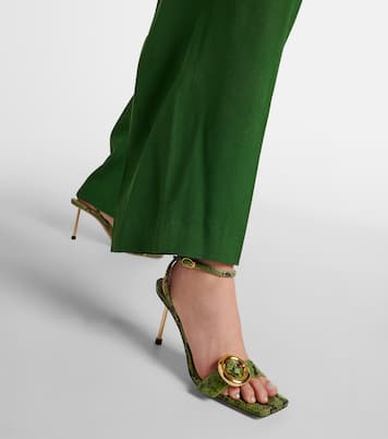 Sandales Regalo en cuir embossé | Jacquemus