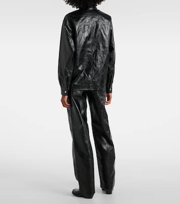 Hemd Abelia aus Lederimitat | Marant Etoile