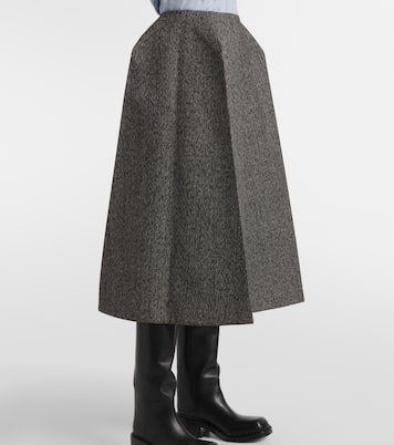 Jupe longue en laine | Prada