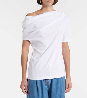 One-Shoulder-Top aus Baumwolle | Givenchy