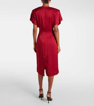 Abito midi in raso | Stella McCartney