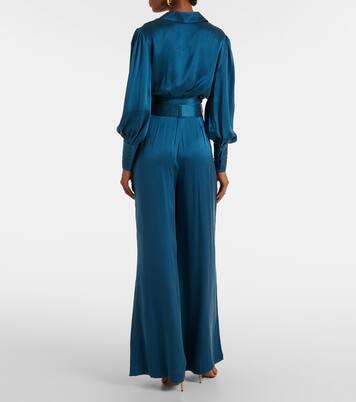 Pantaloni a gamba larga in seta | Zimmermann