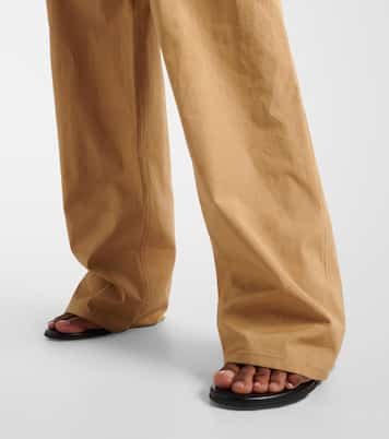 Weite Hose Bonnette aus Baumwolle | The Row