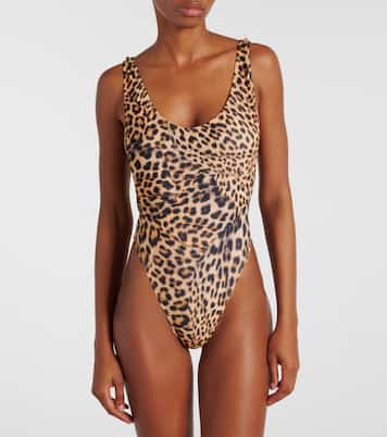 Marissa cheetah-print swimsuit | Norma Kamali