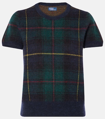 Top en laine mélangée à carreaux | Polo Ralph Lauren