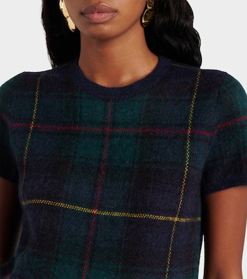 Top en laine mélangée à carreaux | Polo Ralph Lauren