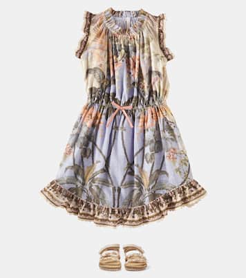 Kleid Wylie Flip aus Baumwolle | Zimmermann Kids