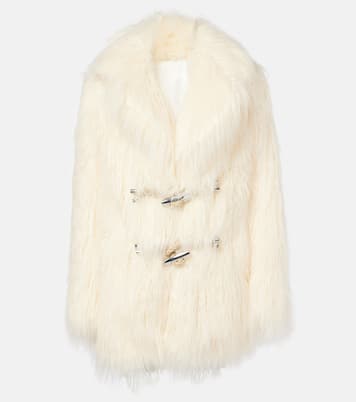 Faux shearling jacket | Rabanne
