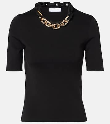 Top en mezcla de seda y algodón | Rabanne