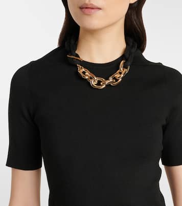 Top en mezcla de seda y algodón | Rabanne