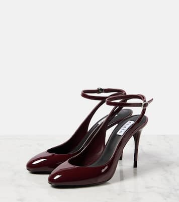 Salones Décolleté 90 de charol | Alaïa