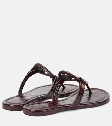 Tongs Miller en cuir | Tory Burch