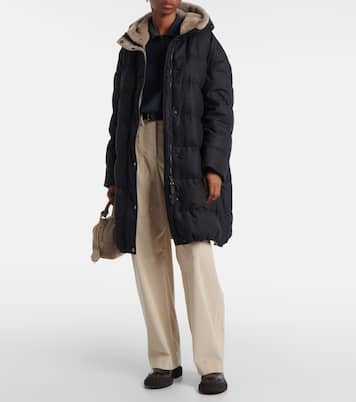 Padded wool jacket | Brunello Cucinelli
